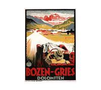 Wee Blue Coo Travel Bozen-gries Dolomite Tyrol Mountain Alpine Italy Wall Art Print