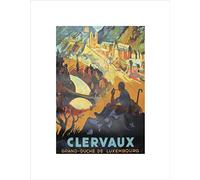 Wee Blue Coo Travel Clervaux Grand Duche Luxembourg Belgium Wall Art Print