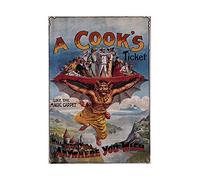 Wee Blue Coo Travel Cook Magic Carpet UK Edwardian Advertising Wall Art Print