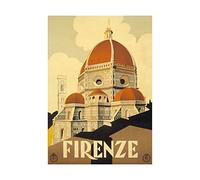 Wee Blue Coo Travel Florence Italy Basilica Santa Maria Fiore Picture Wall Art Print