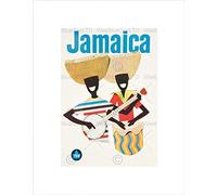 Wee Blue Coo TRAVEL LOUCH JAMAICA TRANS CANADA AIR LINES MUSIC FRAMED ART PRINT B12X7863