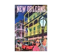 Wee Blue Coo Travel New Orleans America USA City Wall Art Print