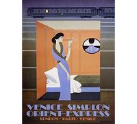 Wee Blue Coo Travel Rail Train Orient Express Venice London Paris Tunnel Retro Art Print Poster Wall Decor 12X16 Inch