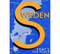 Wee Blue Coo Travel Tourism Sweden Stockholm Malmo Gothenburg Map Art Print Poster Wall Decor 12X16 Inch