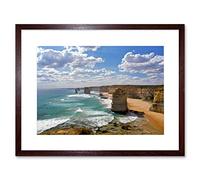 Wee Blue Coo Twelve Apostles Rocks Melbourne Australia Framed Wall Art Print