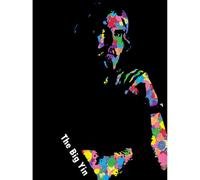 Wee Blue Coo Unframed Wall Art Big Yin Billy Connolly Paint Splatter - 12X16 Inch