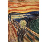 Wee Blue Coo Unframed Wall Art Edvard Munch Scream - 12X16 Inch
