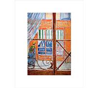 Wee Blue Coo Van Gogh A Pork Butchers Shop Seen From A Window Old Wall Art Print