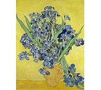 Wee Blue Coo Van Gogh Irises Painting Unframed Art Print Poster Wall Decor 12X16 Inch