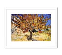 Wee Blue Coo Van Gogh Mulberry Tree 1889 Painting Frame Art Print Picture 22 F12X1622