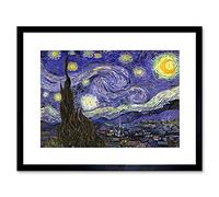 Wee Blue Coo Van Gogh Starry Night Old Master Framed Wall Art Print