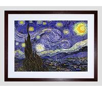 Wee Blue Coo Van Gogh Starry Night Old Master Framed Wall Art Print