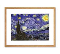 Wee Blue Coo Van Gogh Starry Night Old Master Painting Framed Art Print Picture F12X1627