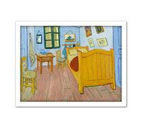 Wee Blue Coo Van Gogh The Bedroom Artwork Framed Wall Art Print 18X24 Inch