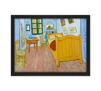 Wee Blue Coo Van Gogh The Bedroom Artwork Framed Wall Art Print 18X24 Inch