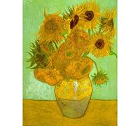 Wee Blue Coo VINCENT VAN GOGH TWELVE SUNFLOWERS OLD MASTER ART PAINTING PRINT 12x16 inch 30x40cm POSTER 2996OM