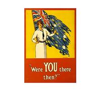 Wee Blue Coo Vintage Ad War WWI Australia Gallipoli Disaster Flag Wall Art Print