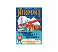 Wee Blue Coo Vintage Advert Alcohol Label New Art Picture Wall Art Print