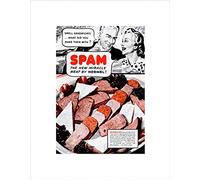 Wee Blue Coo VINTAGE ADVERT FOOD MIRACLE MEAT NEW BLACK FRAMED ART PRINT PICTURE B12X11523