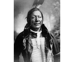 Wee Blue Coo Vintage B&W Dian Fire Lightning Native First Nations Art Print Poster Wall Decor 12X16 Inch