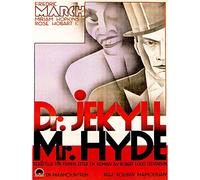 Wee Blue Coo Vintage Film Movie Advert Dr Jekyll & Mr Hyde Art Print Poster Wall Decor 12X16 Inch