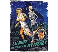 Wee Blue Coo Vintage Film Movie Nuit Mysteres Night Mysteries French Price Art Print Poster Wall Decor 12X16 Inch