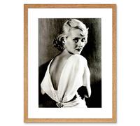 Wee Blue Coo Vintage Photo Bette Davis Hollywood Actress Framed Art Print Picture F12X1782