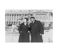 Wee Blue Coo Vintage Photo Jack Johnson Boxer Wife Paris New Picture Wall Art Print