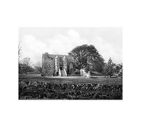 Wee Blue Coo Vintage Photo Kilmarnock Rowallan Castle Scotland Wall Art Print