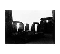 Wee Blue Coo Vintage Photo Landmark Monument Stonehenge England Wall Art Print