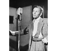 Wee Blue Coo Vintage Photo Portrait Blue Eyes Frank Sinatra Singer Poster Art Print