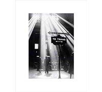 Wee Blue Coo Vintage Union Station Waiting Room Sunbeam Chicago Wall Art Print