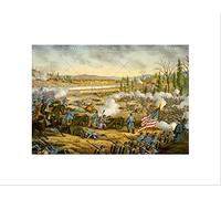 Wee Blue Coo War American Civil Battle Stone River USA Wall Art Print