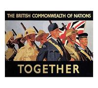 Wee Blue Coo War British Commonwealth Empire Ww2 Soldier Military UK Vintage Art Print Poster Wall Decor 12X16 Inch