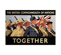 Wee Blue Coo War British Empire WW2 Soldier UK Ad Picture Wall Art Print