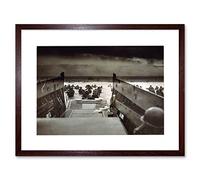 Wee Blue Coo War Military History Day Landing Normandy WWII Picture Framed Wall Art Print