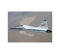 Wee Blue Coo War Military Plane Fighter Jet NASA Talon T38 Wall Art Print
