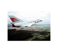 Wee Blue Coo War Military Plane Fighter Jet Usaf Delta Dart F106 Wall Art Print