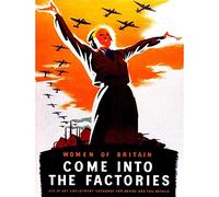 Wee Blue Coo War Women Factory Land Girl Ww2 UK Vintage Art Print Poster Wall Decor 12X16 Inch