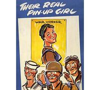 Wee Blue Coo War Wwii Forces Sweetheart Pin-Up Girl Industry Work Women Art Print Poster Wall Decor 12X16 Inch