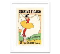 Wee Blue Coo Washing Powder Figaro Soap Paris France Vintage Retro Advert Art Framed Wall Art Print
