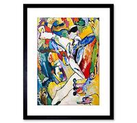 Wee Blue Coo Wassily Kandinsky Farbstudie Quadrate Framed Art Print