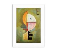 Wee Blue Coo Wassily Kandinsky Upward Cm Painting Old Master Military Canvas Art Print