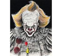 Wee Blue Coo Wayne Maguire Tattooed Pennywise It Clown Inked Ikon Art Print