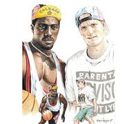 Wee Blue Coo Wayne Maguire Tattooed White Men Can't Jump Inked Ikon Canvas Print