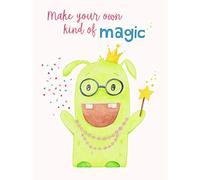 Wee Blue Coo Wee Wild Monsters Eugene Magic Large Wall Art Poster Print Thick Paper 18X24 Inch