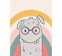 Wee Blue Coo Wee Wild Monsters Rainbow Eugene Unframed Wall Art Print Poster Home Decor Premium