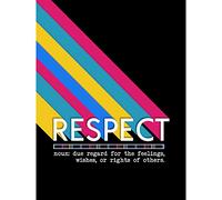 Wee Blue Coo Who Cares Scotland Definitions Respect Premium Wall Art Canvas Print 18X24 Inch