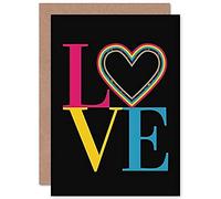 Wee Blue Coo Who Cares Scotland Love Heart Tartan Greeting Card With Envelope Inside Premium Quality