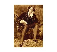 Wee Blue Coo Wilde Oscar Poet Playwright Irish Legend Picture Wall Art Print